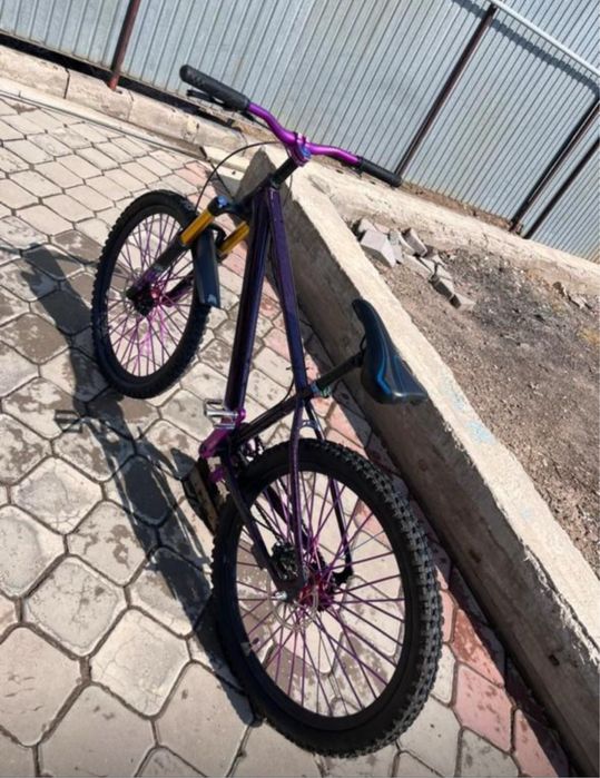 Стант велик с воздушной вилкой как дерт