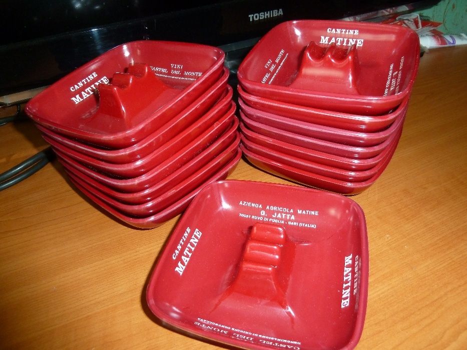 Set 15 scrumiere cantina matine Castel del Monte