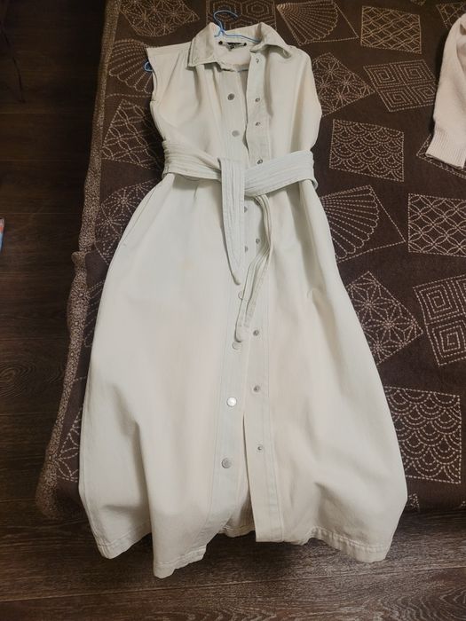 Джинсовое платье