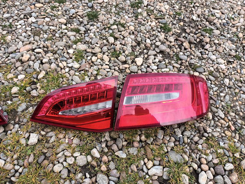 ляв и десен външен вътрешен лед стоп за ауди а4 б8 б8.5 комби фейслифт