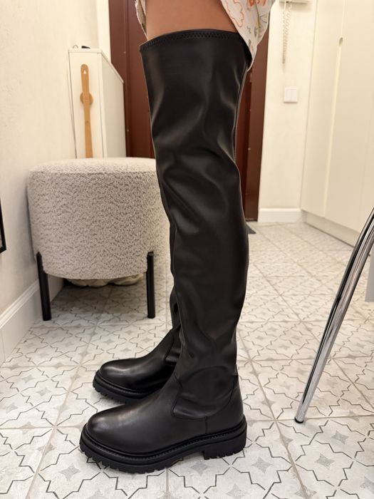 Сапоги ботфорты