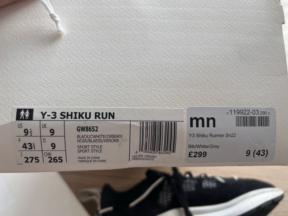 Adidas Y3 Yohji Yamamoto