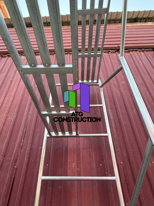 Складные строительные леса, колёса с тормозами, настил, импорт, Китай