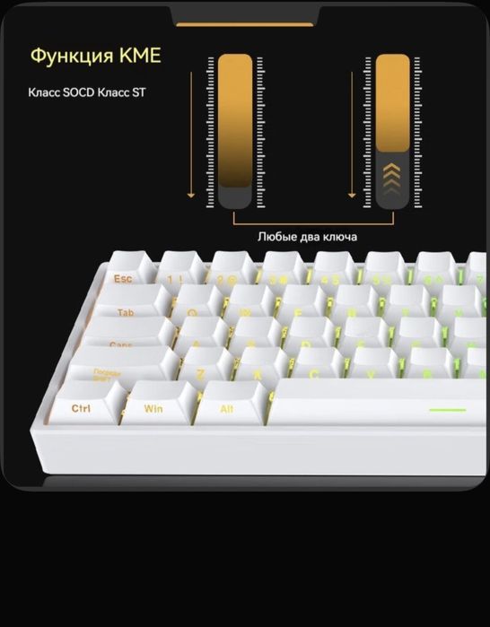 Клавиатура магнитная nd63 pro 8k