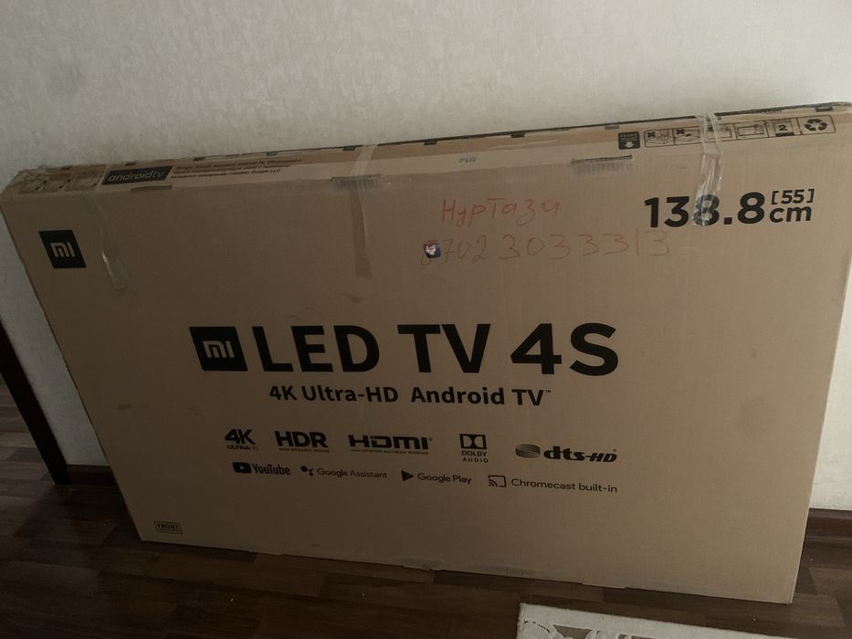 Телевизор xiaomi L55M5-5ARU диагональ 55