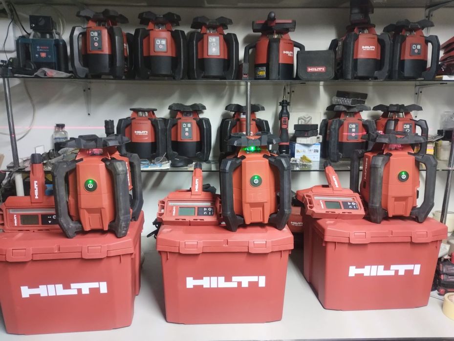 Laser hilti ;pr 30 hvs,pr 3 hvsg,pr 40,pr 2-hs,pr 4.