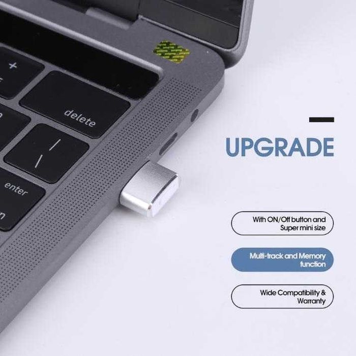 Гейминг PC Linux Mac Air Drive Mouse Jiggler Moji Симулатор Фалшива Мишка Скрити Компютърни Движения 3 Работни Режима Генерира Почти Невидими Мърдания