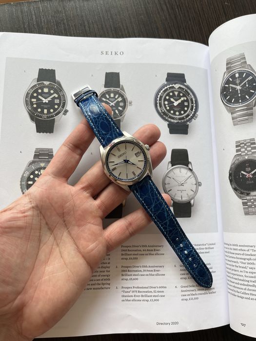 Seiko SUR457P1 Editie Limitata si curea de crocodil