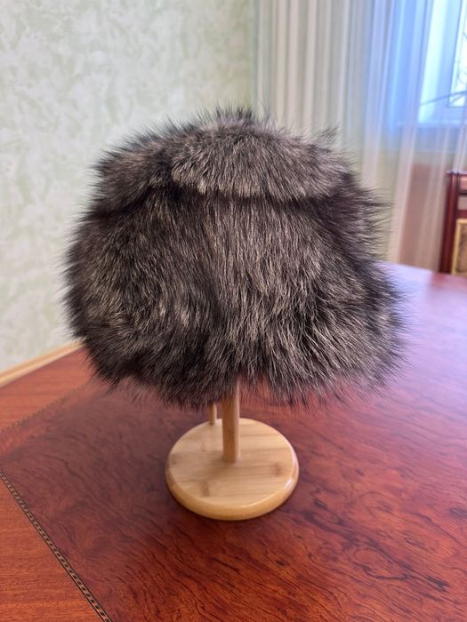 Шапка из чернобурки