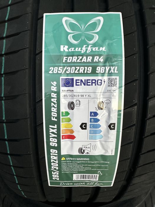 Летен Спорт Пакет RAUFANN FORZAR R4 255/35R19 285/30R19 2553519  2853019 БОРД