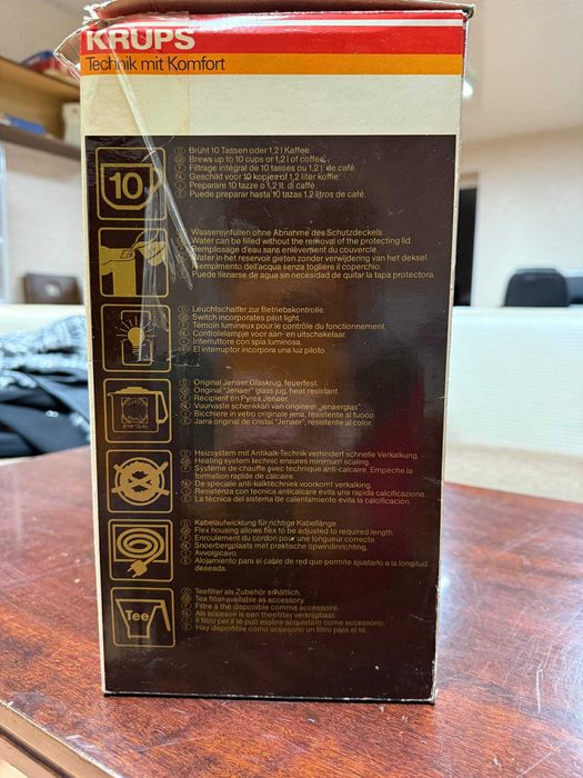 Капельная кофеварка(винтажная) Krups TS 10 Aroma Super Gold