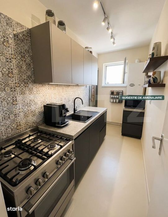 Apartament 3 camere, 58 mp, zona Dambu Pietros