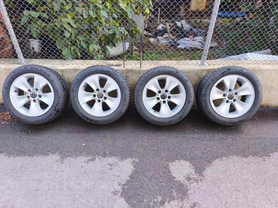 Джанти с зимни гуми 205/55/16 BMW