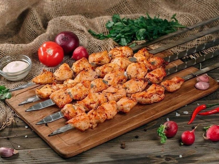 Маринованное мясо для шашлыка