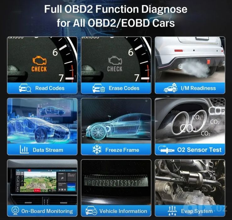 Сканер Kdiag Konnwei OBD2