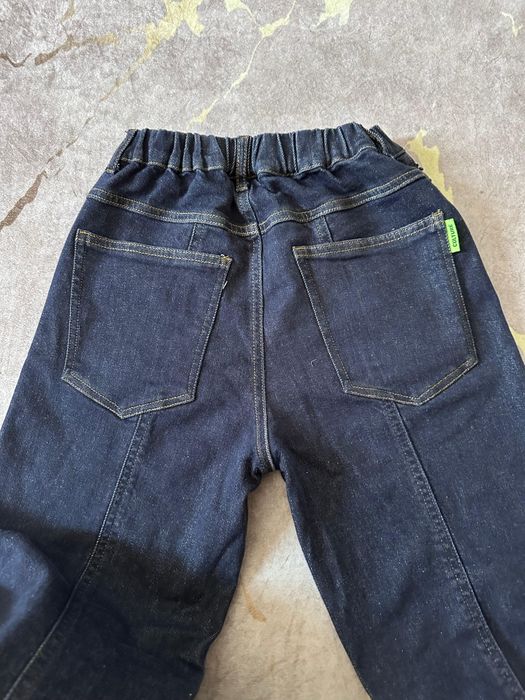 Подростковые джинсовые брюки бананы