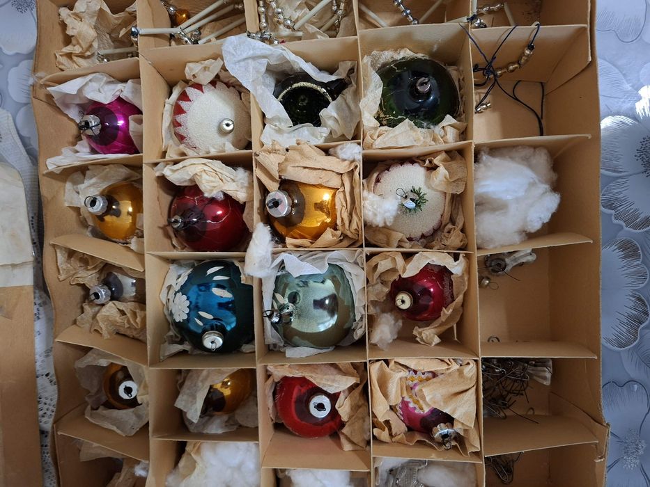 Советские елочные игрушки СССР