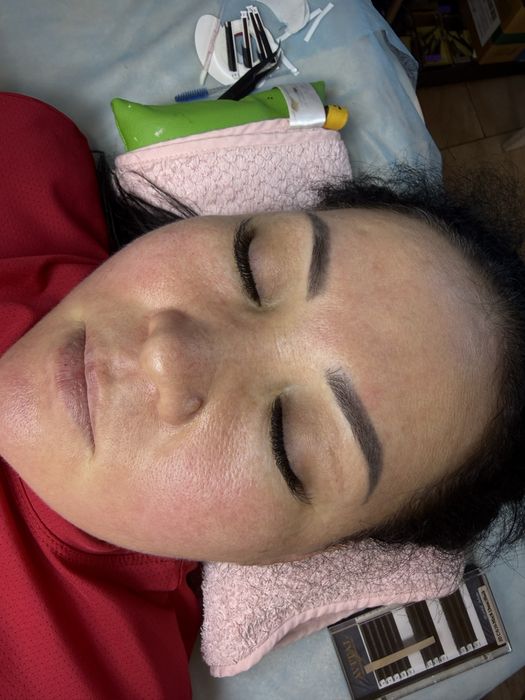 Наращивание ресниц выезд на дом