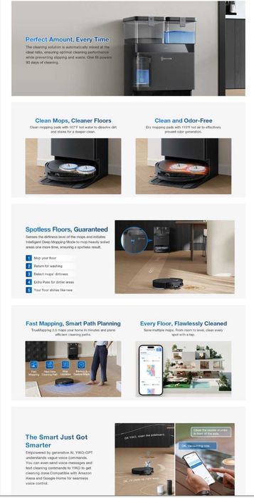 Deebot 50 omni Gen 2 ecovacs