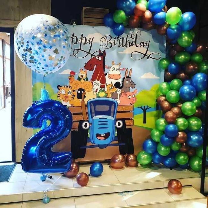 Оформление детских дней рождений на любимую тематику