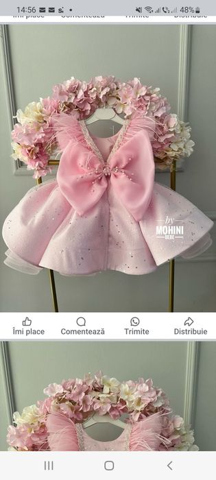 Rochie printesa mohini bebe 92 -98