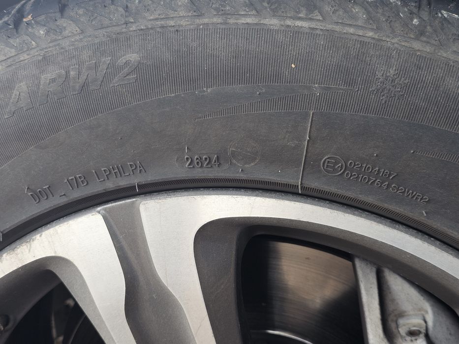 Джанти с гуми за mercedes glc x253