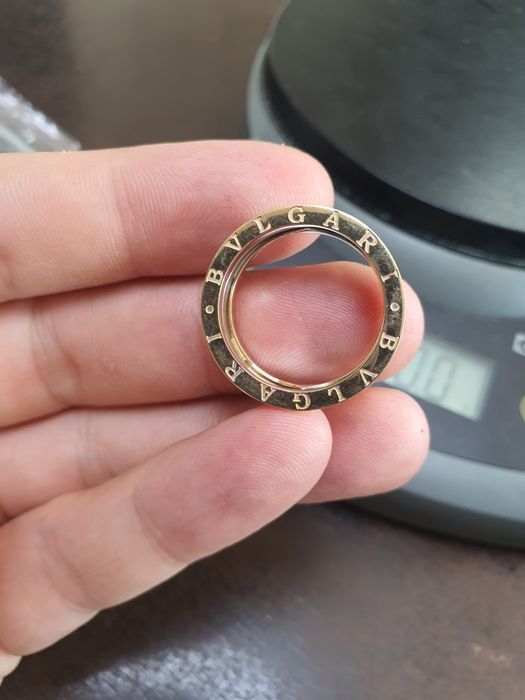 Златна халка Bulgari 6.7гр. 585/14к