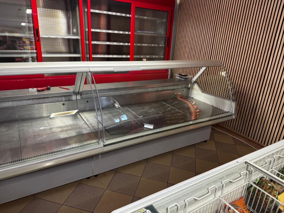 3 vitrine frigorifice Linde Full Inox Premium stare foarte bună