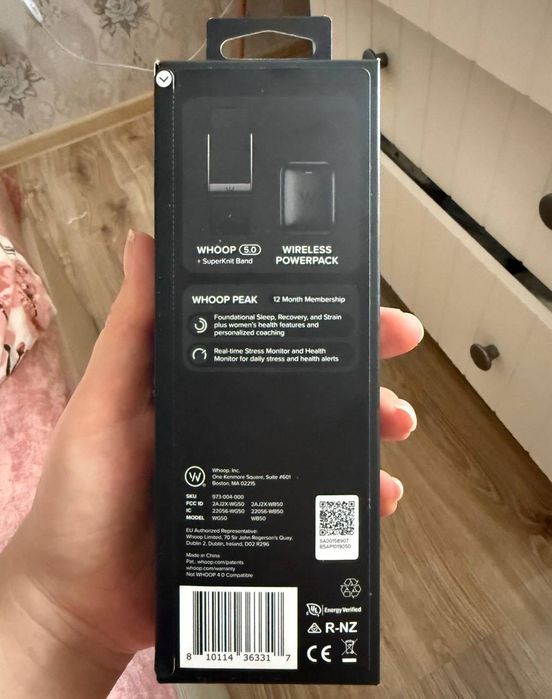 Whoop 5.0 Peak + 1 год подписка