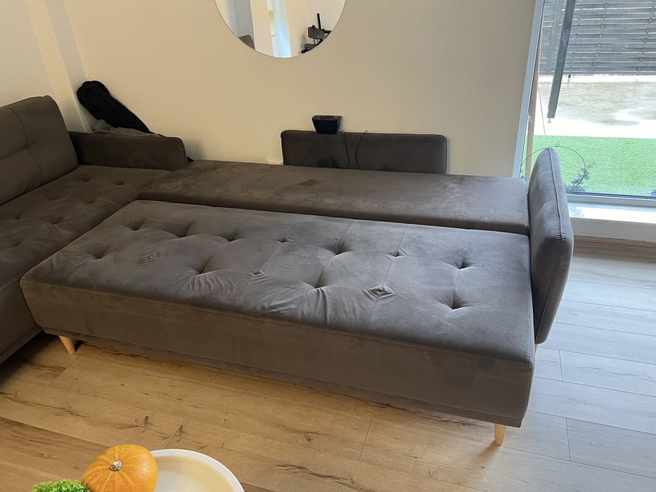 Canapea extensibila coltar