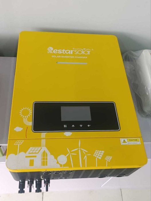Инвертор гибридный Restar , для солнечных панелей,Макс 10200Вт