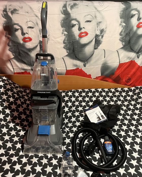 Vax Spin Scrub Power Уред за почистване на килими