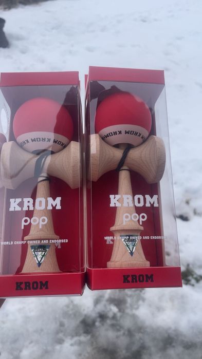 Kendama krom pop