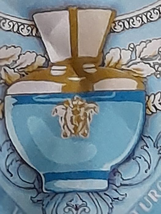 Esarfa   de LUX ' Versace- Dylan Turquoise  100%  matase