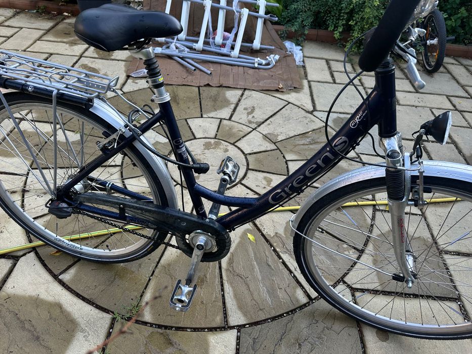 Bicicletă oraș Green’s 28 cu viteze butuc Import Germania