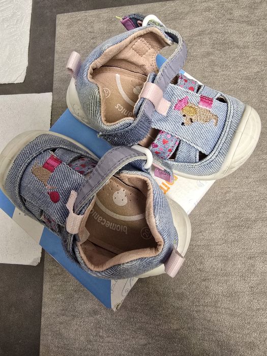 Marimea 20 Sandale copii fete din textil Biomecanics