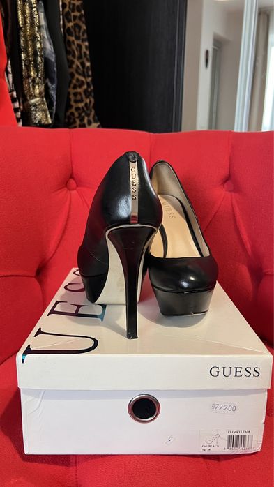 Pantofi piele Guess