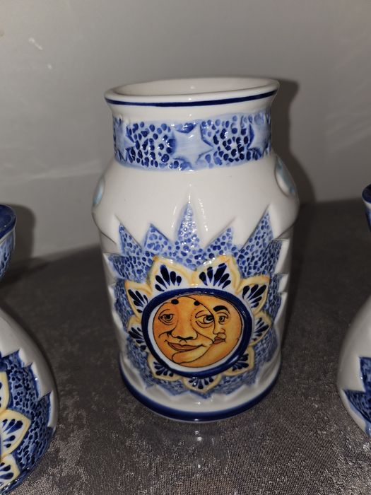 Set 4 suport lunanari si sus se pine ulei arome + vaza