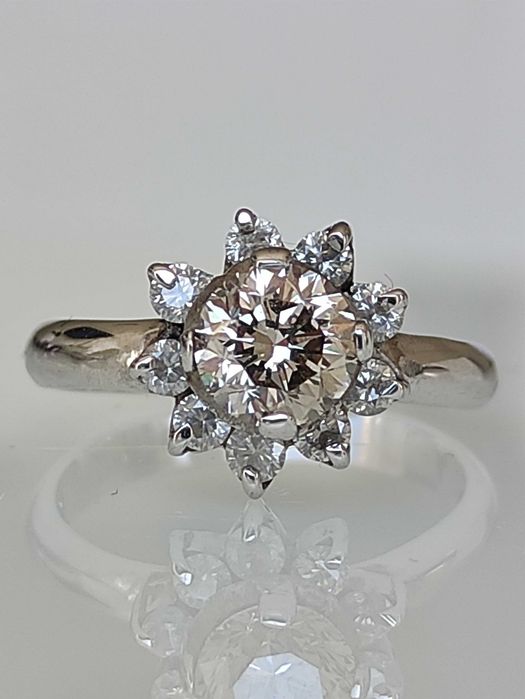 Inel 14k diamante naturale 1.40ct