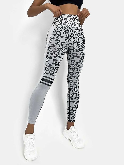 Спортивные леггинсы с эффектом PUSH UP на высокой посадке. Leggings