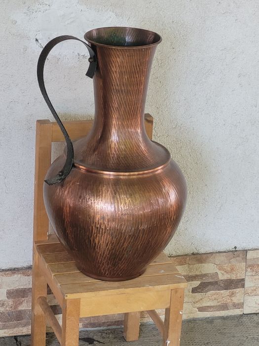Vaza  60cm ulcior carafa de 13 litri din cupru hand made