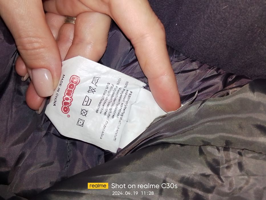 Зимний комбинезон для девочки