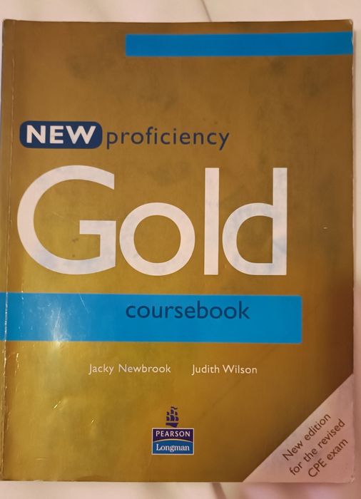 NEW proficiency Gold cu CD +   CAE Gold Plus   coursebook  , aproape ca noi