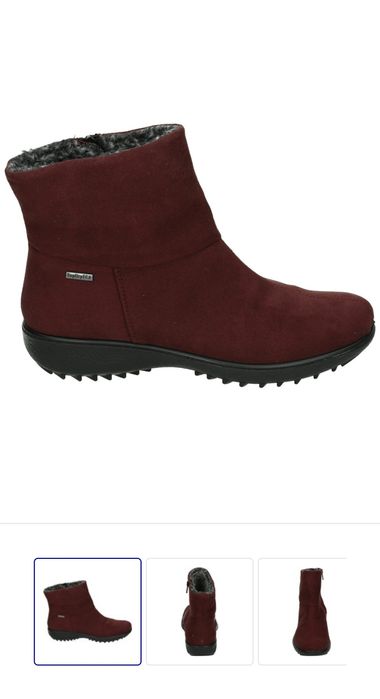 Дамски боти от естествен велур 39номер