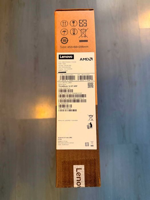 Лаптоп thinck book 14 g7 arp