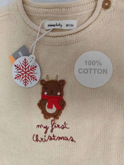 Pulover nou pentru bebelusi