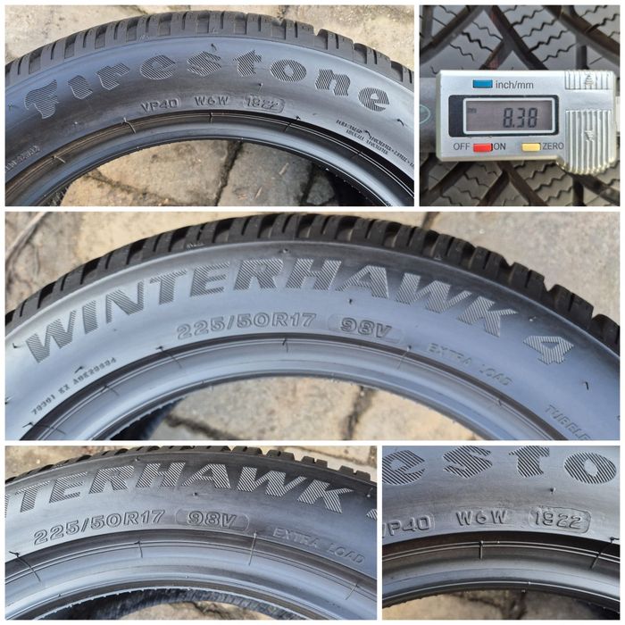O bucată 225/50 R17 M+S iarnă - una Michelin Firestone Hankook Yokoham