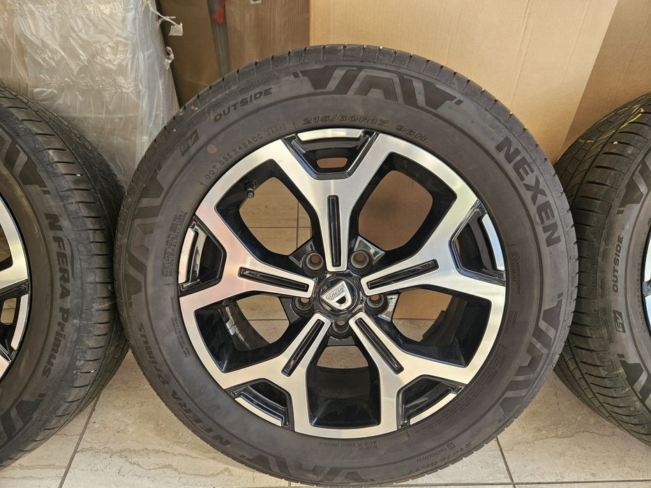 Jante Originale Dacia Duster R17 Cu Cauciucuri vara