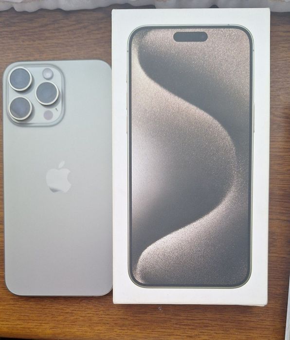 iPhone 15 Pro Max 256GB – Natural Titanium

Holati: deyarli yangi,