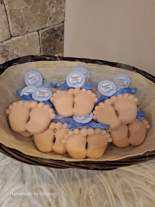 Подаръчета за кръщене, погача или рожден ден - мече